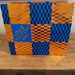 Authentic Louis Vuitton Gift Bag 13.5x6x16